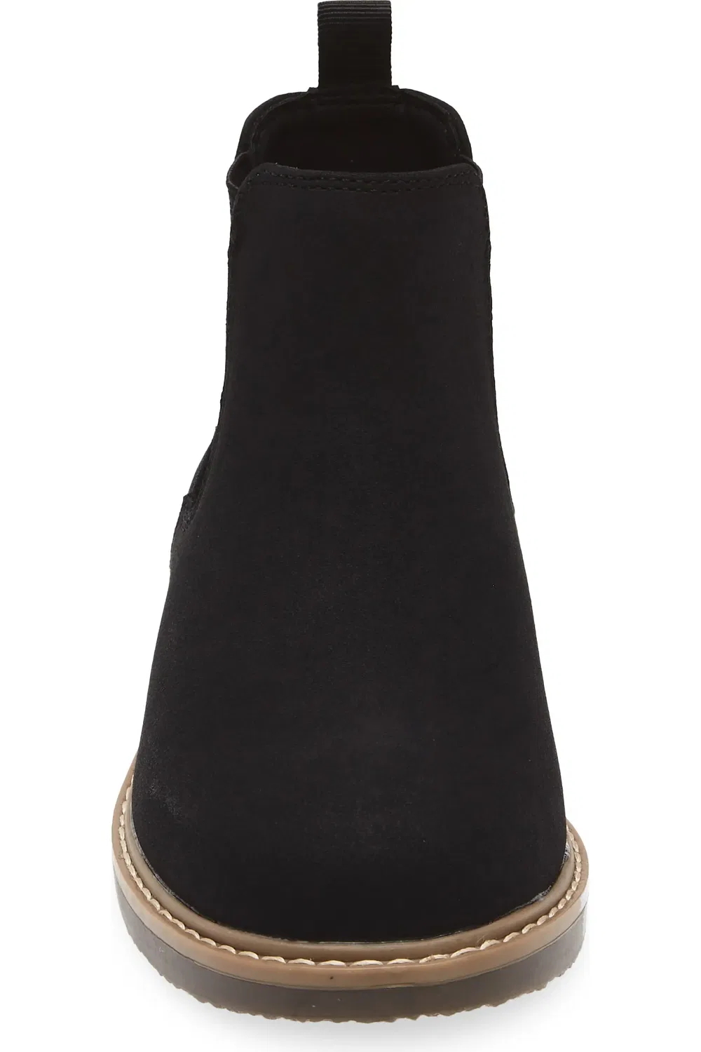 Детские ботинки челси на резинках Chelsea Boot Nordstrom, черный — фото 4