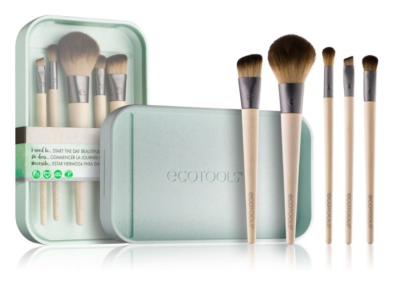 

Набор кистей (для идеального вида) EcoTools Start The Day Beautifully