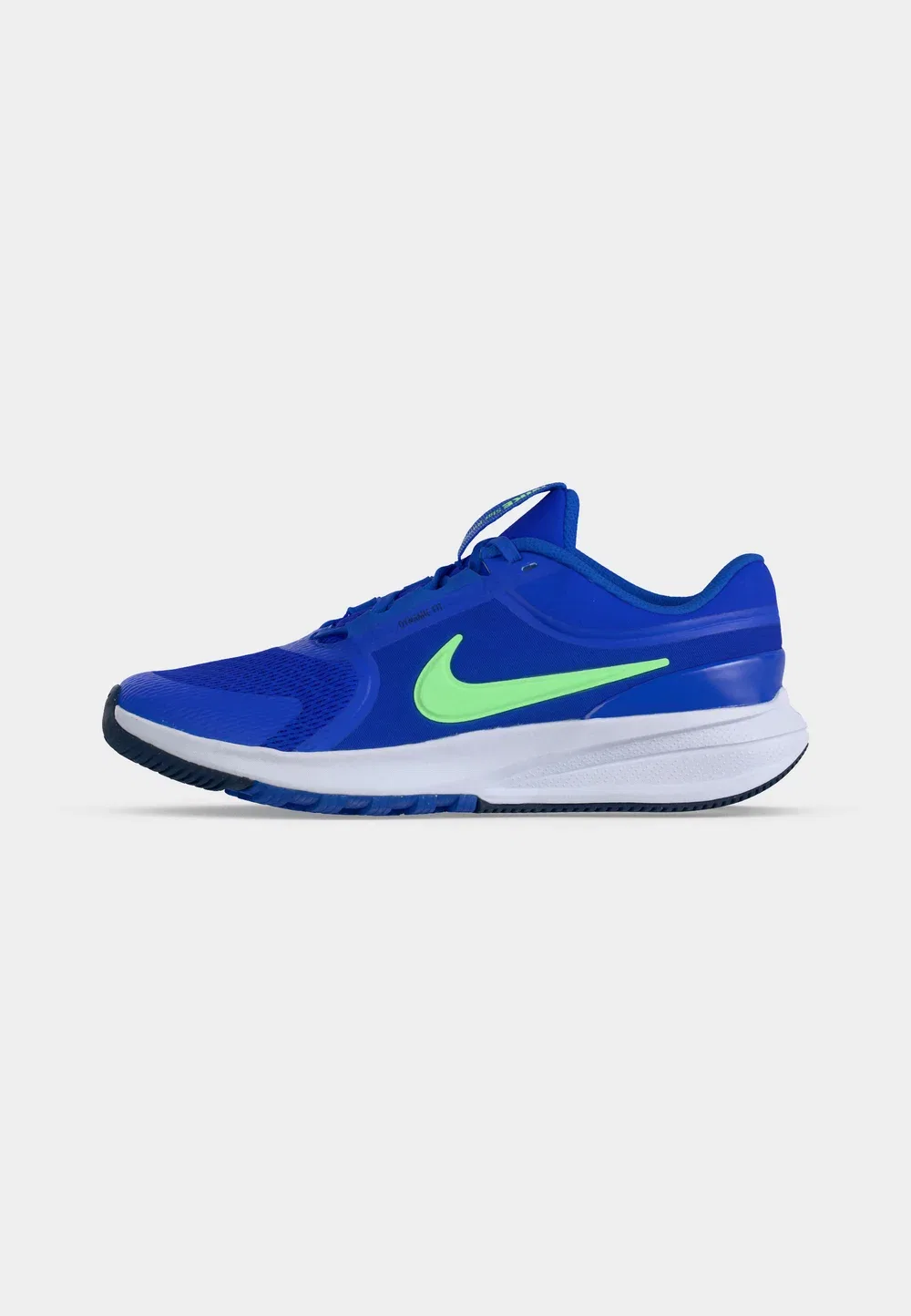 Кроссовки Star Runner 5 унисекс для бега по улицам Nike Performance, Racer Blue/Illusion Green/Midnight Navy — фото 2