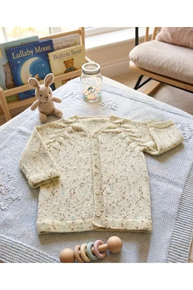 Детский кардиган с длинным рукавом Hand knitted children's cardigan Meyi Taki Tasarim, Multicolor