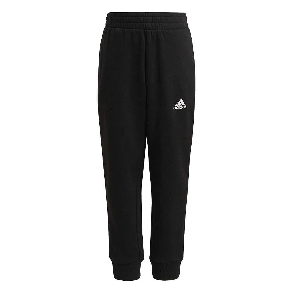 Детский спортивный костюм из футера Essentials Logo French Terry Adidas, Schwarz — фото 4