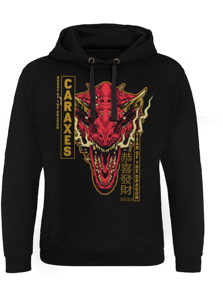

Толстовка Caraxes Dragon Epic Hoodie House Of The Dragon, черный