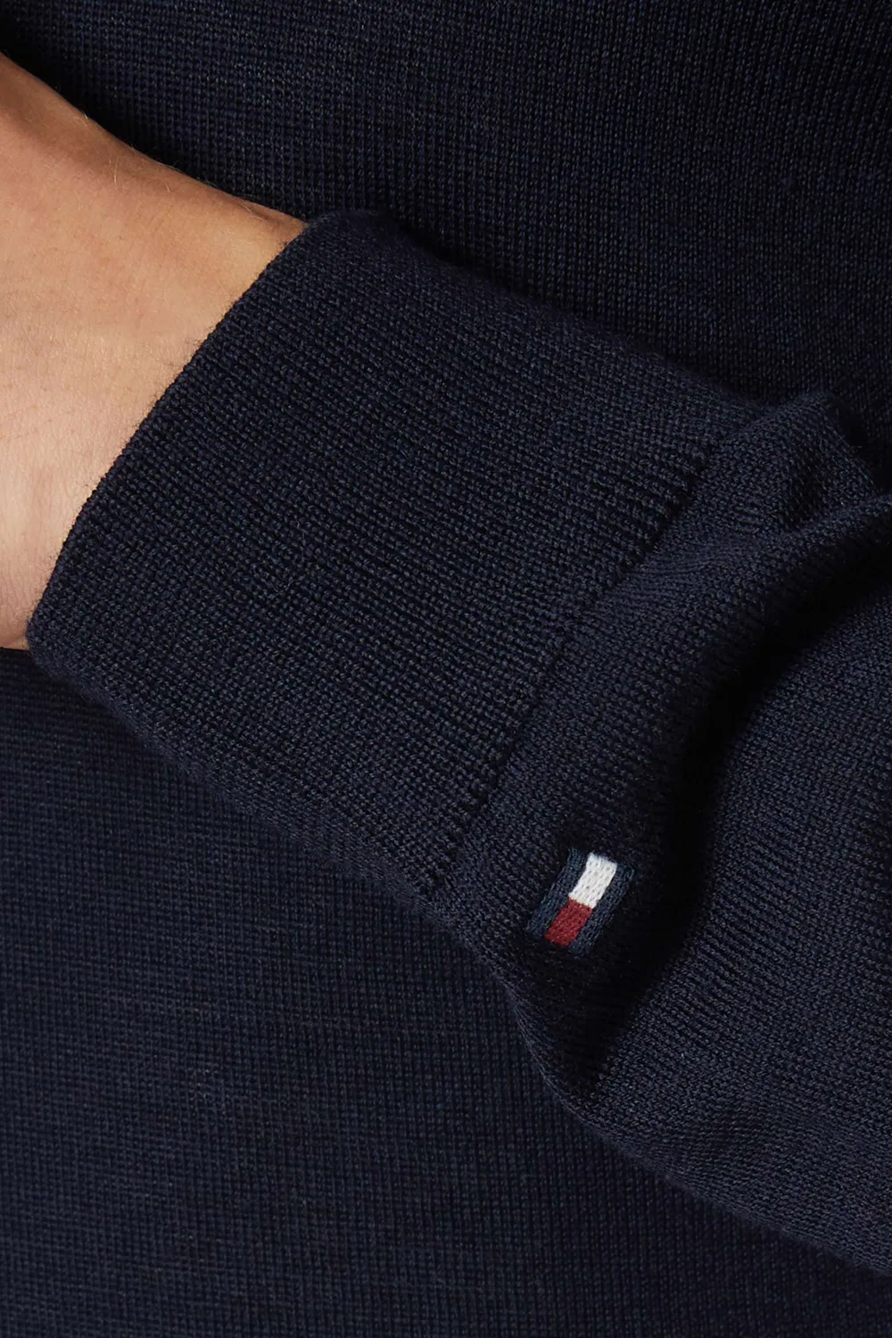 Свитер шерстяной New York Tommy Hilfiger, синий — фото 4
