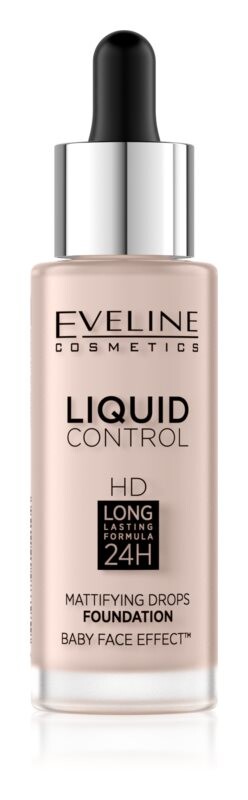 

Жидкая основа с пипеткой Eveline Cosmetics Liquid Control, оттенок 005 Ivory 32 мл