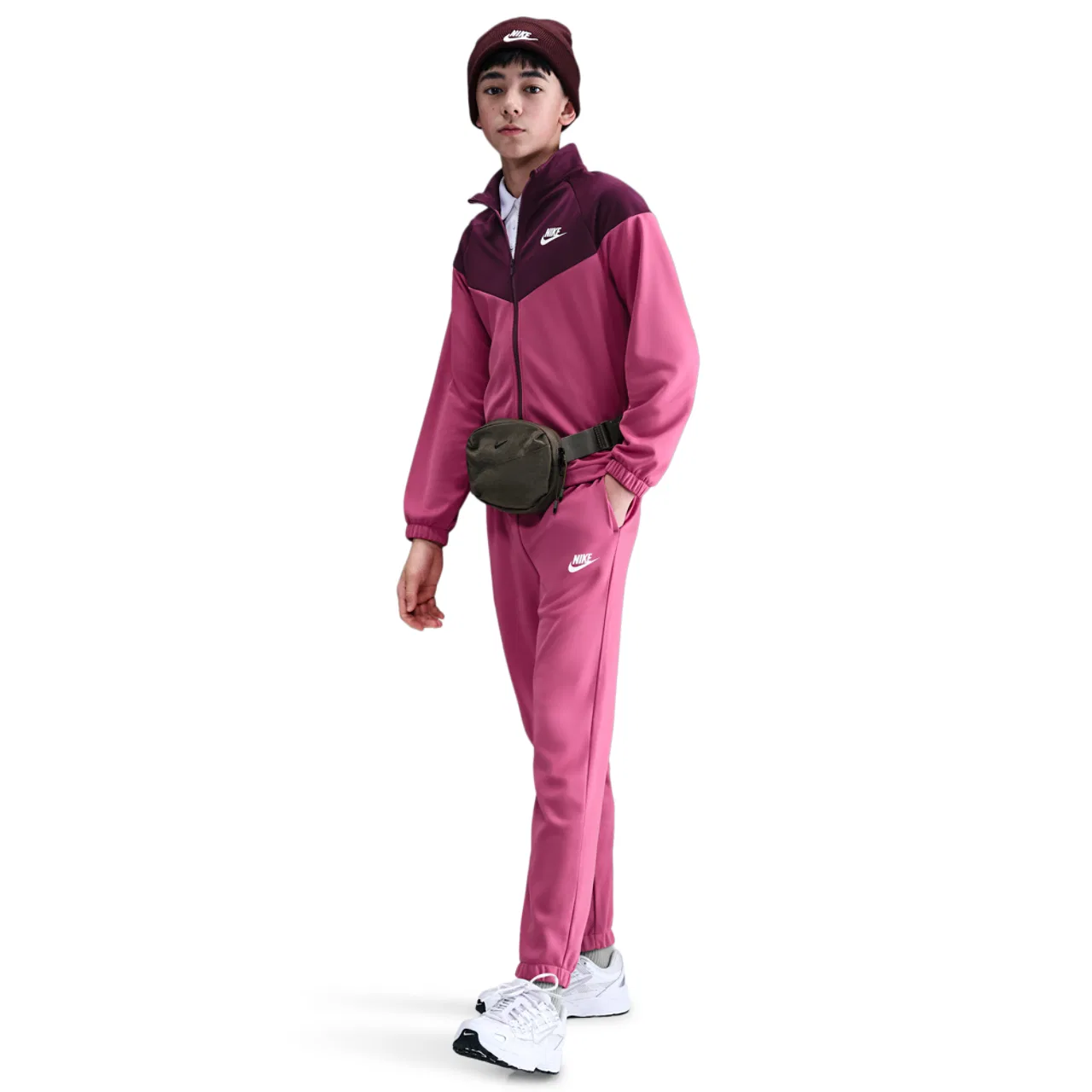 Детский спортивный костюм Dri-FIT Full-Zip Nike, розовый/красный