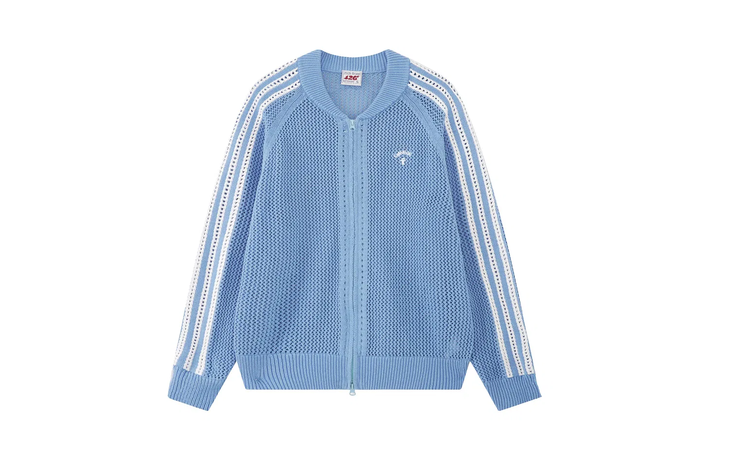 Детский кардиган с V-образным вырезом F426, Light Blue