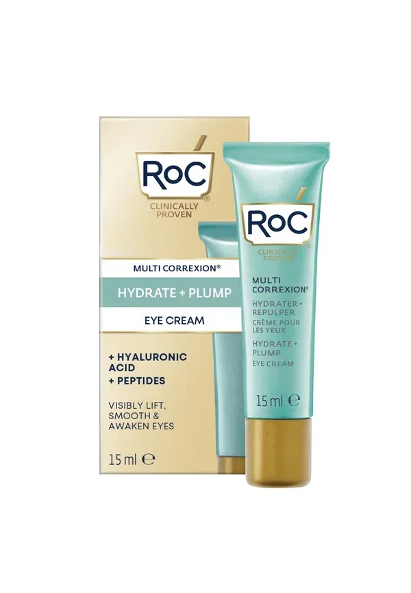 Крем для глаз с пептидами Roc Multi Correxion Hydrate + Plump, Roc Skincare, 15 мл