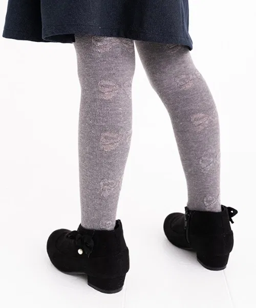 Детские колготки с принтом Float Ribbon POMPKINS, Gray