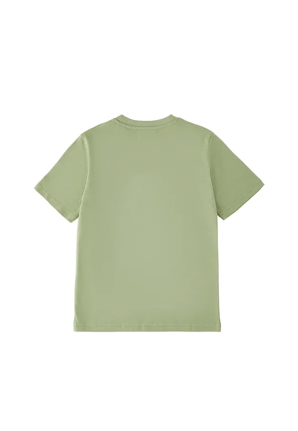 Футболка с принтом Print t-shirt Roy Rogers, tea green, зеленый — фото 2