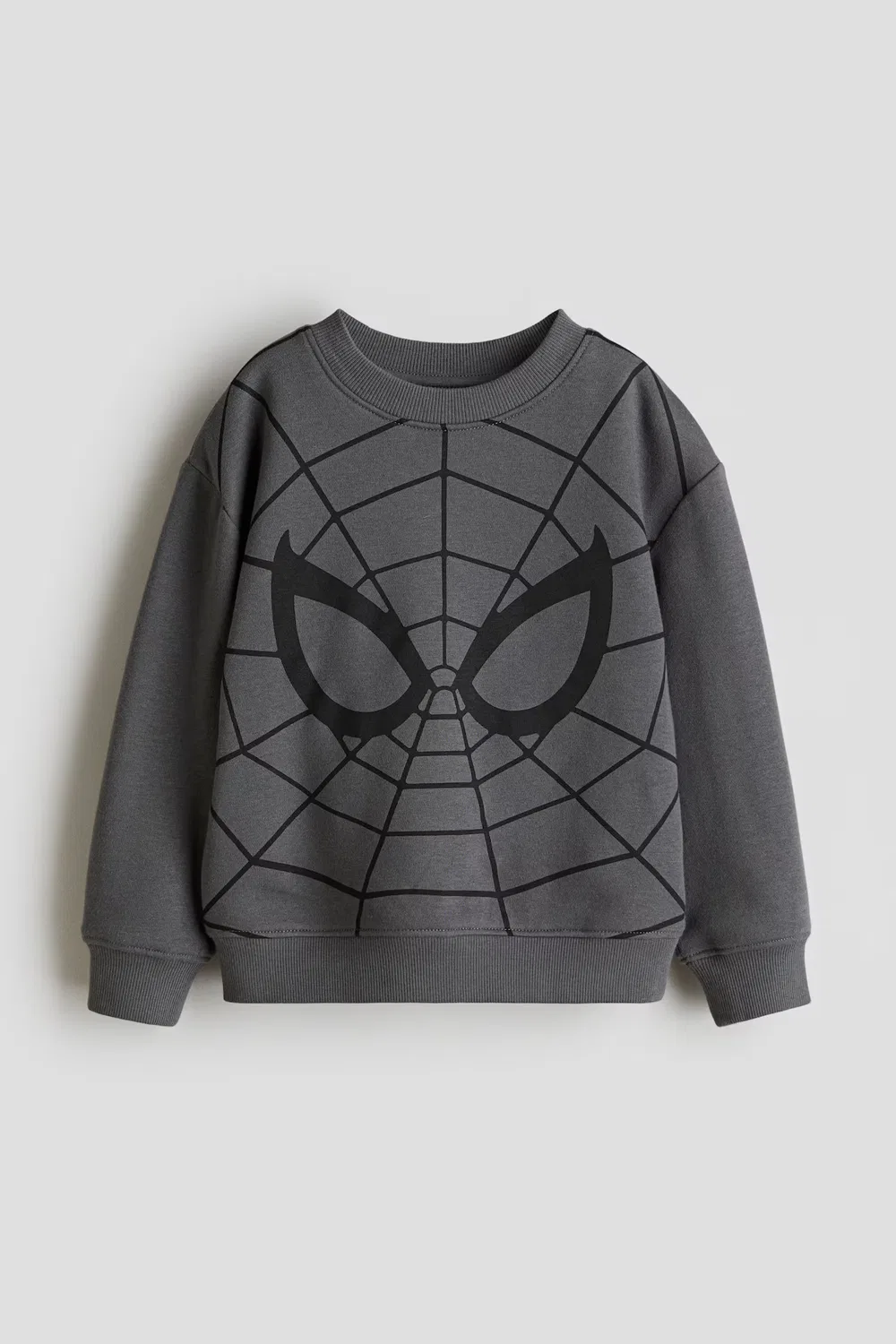 Толстовка с принтом H&M, Dunkelgrau/Spider-Man
