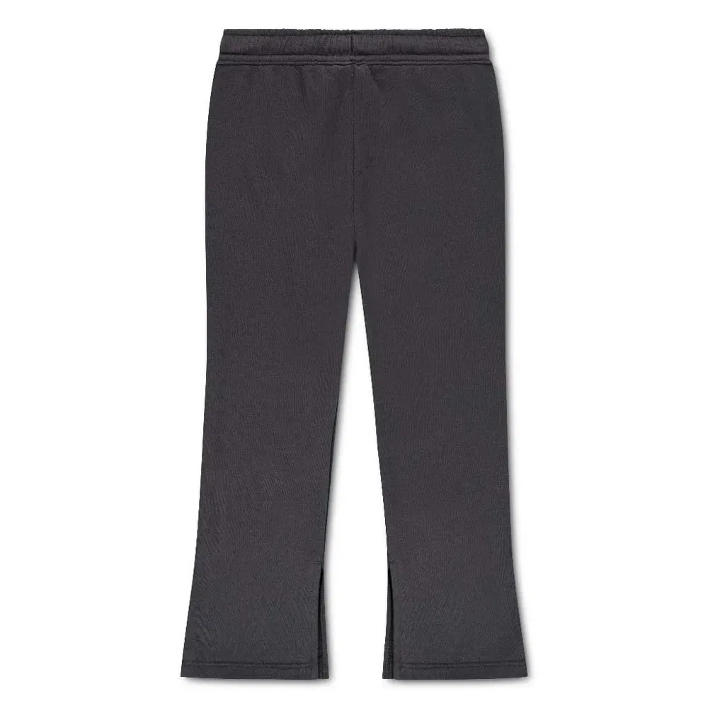 Детские брюки для девочек свободного кроя с клешем Relaxed Flared Converse kids, Grey — фото 2