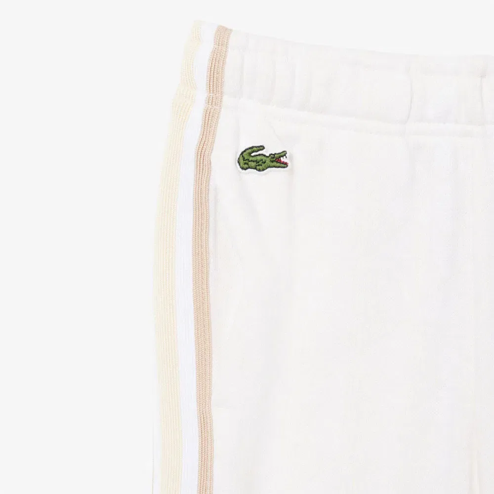 Детские брюки для девочек Lacoste Monogram, White — фото 3