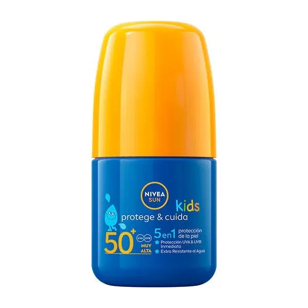Солнцезащитный ролл-он для детей SPF 50+ 50 мл NIVEA Protege & Juega