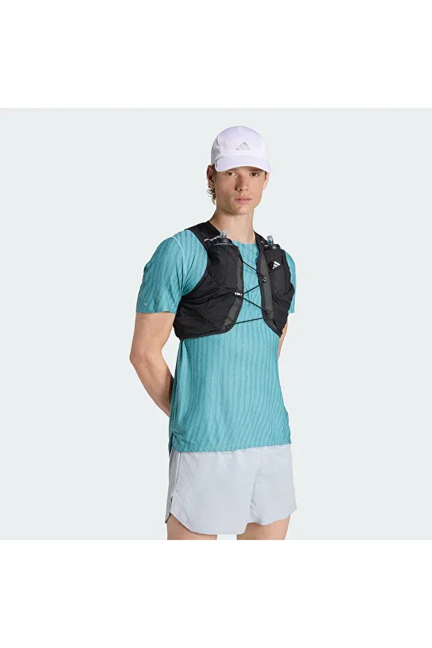 Мужская жилетка из полиэстера Adidas, Black