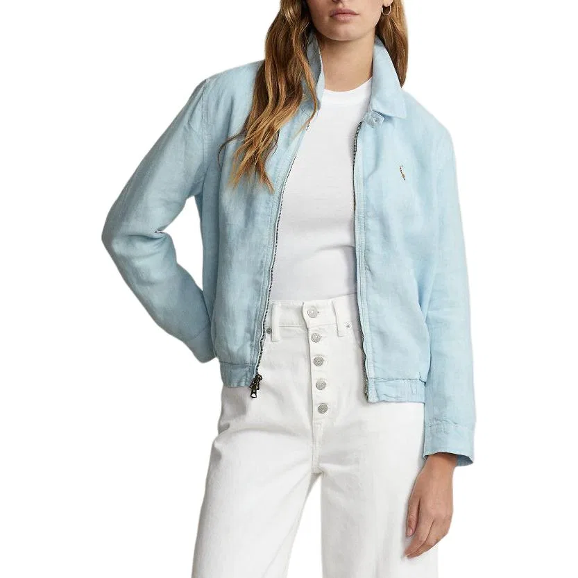 Женская куртка свободного кроя Polo Ralph Lauren, Blue — фото 4