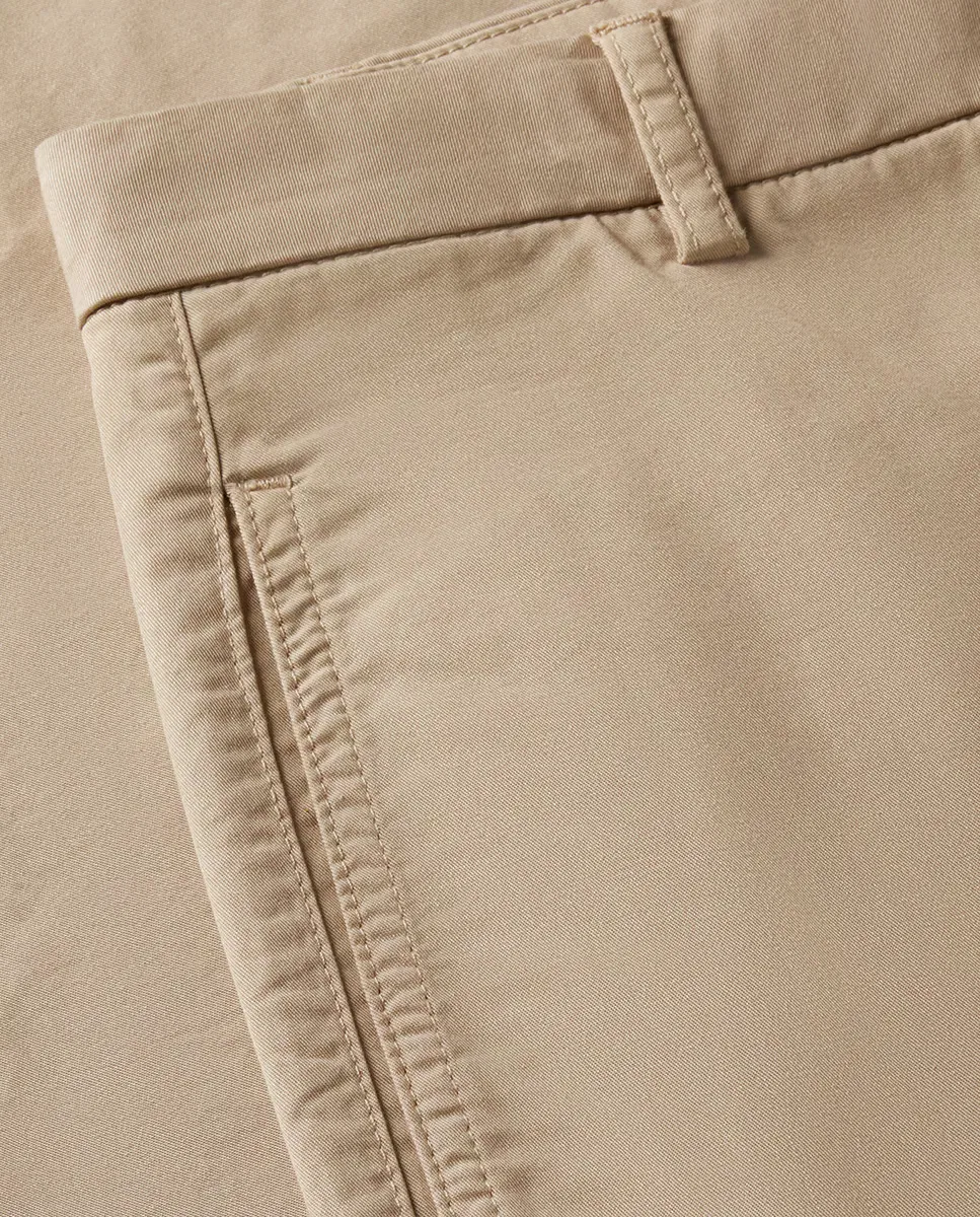 Женские брюки прямого кроя Tommy Hilfiger, Beige — фото 4