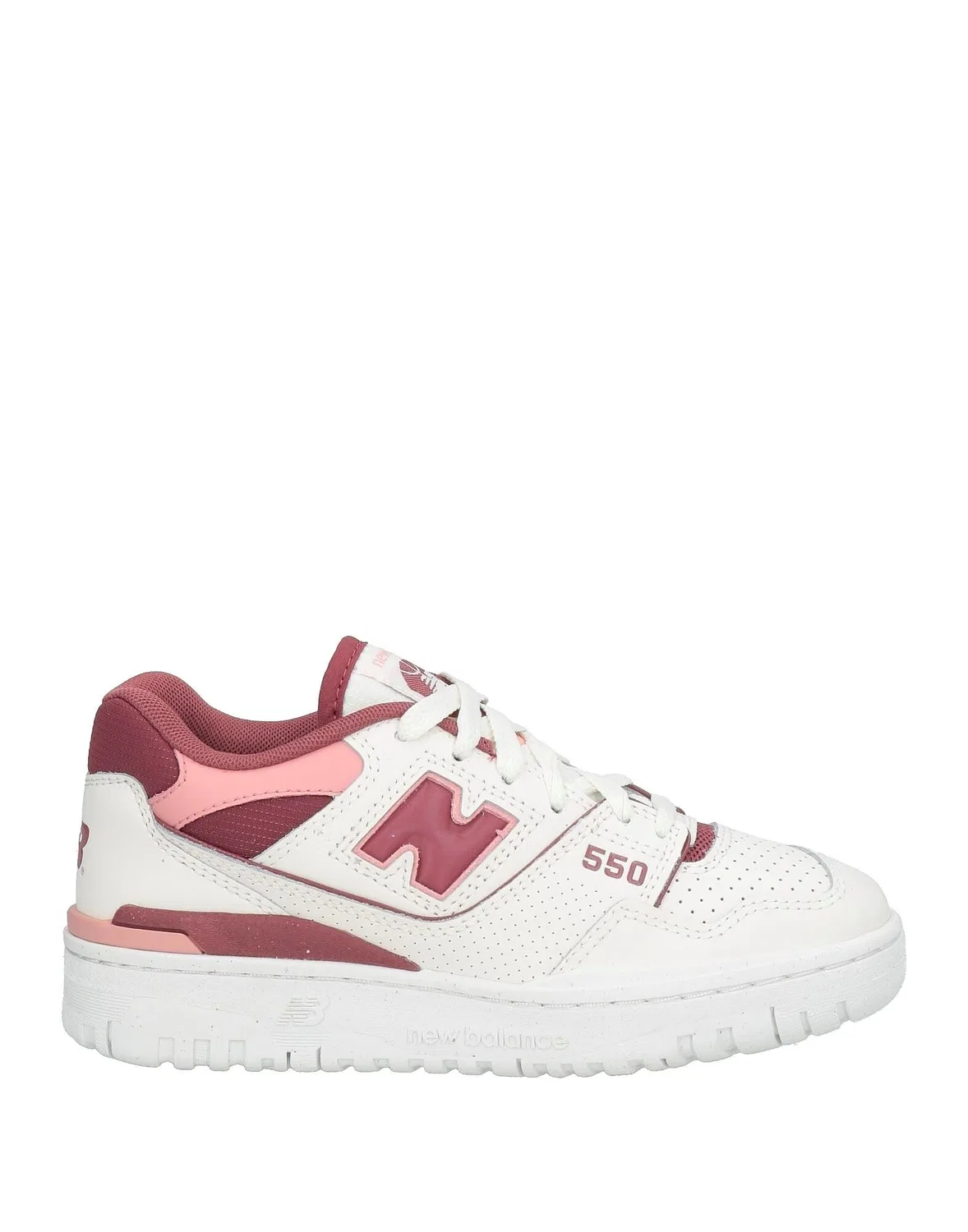 Кроссовки кожаные Low-Top Sneakers New Balance, белый