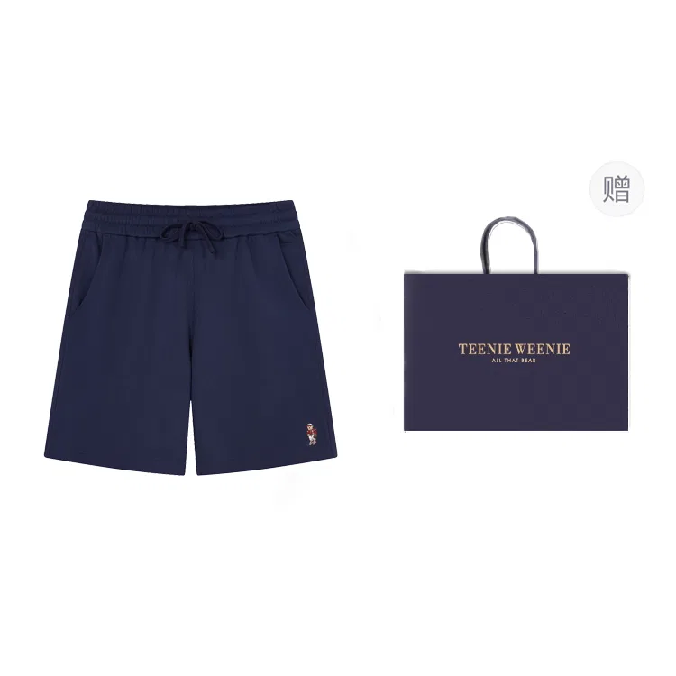 Детские шорты повседневные из коллекции Zero Pressure, Teenie Weenie Men, Navy Blue