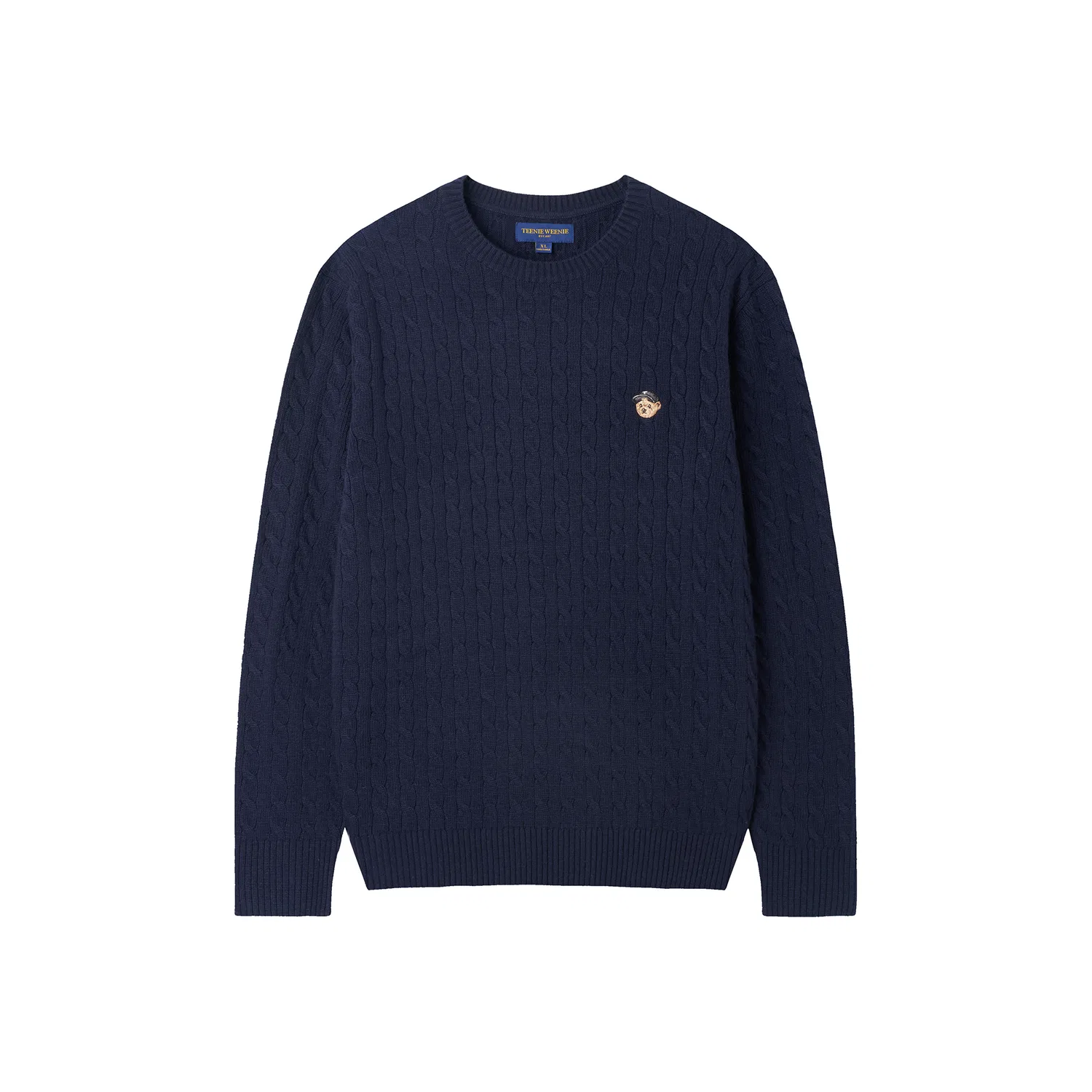 Детский свитер Unisex Teenie Weenie Men, Ivory White — фото 4