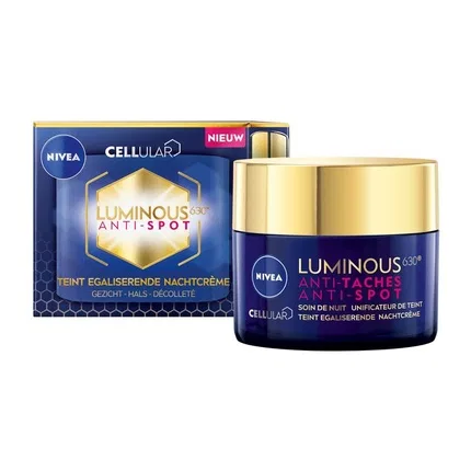 Крем ночной осветляющий Nivea Cellular Luminous Antispot