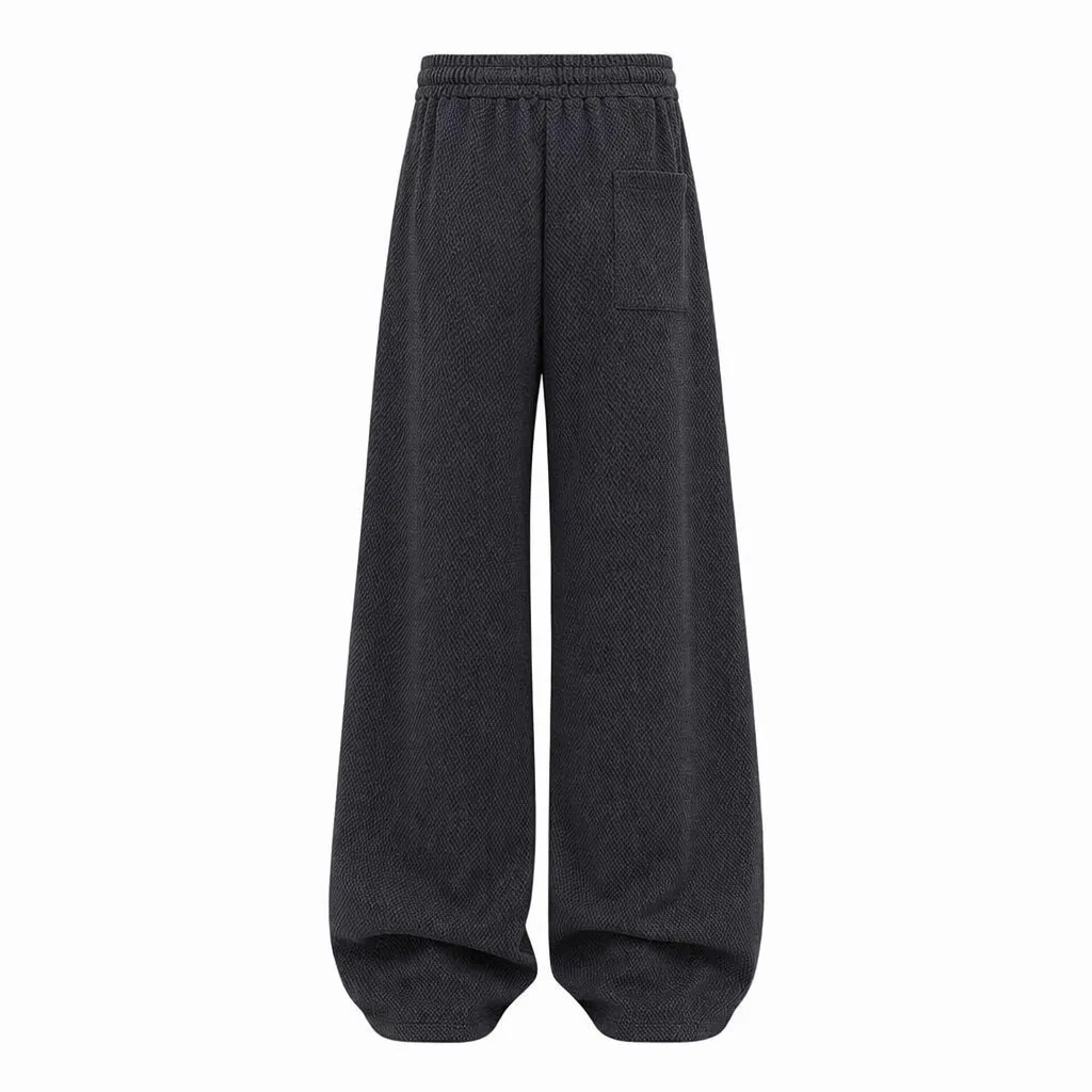 Детские брюки свободного кроя Casual Pants MostwantedLab, Black — фото 4
