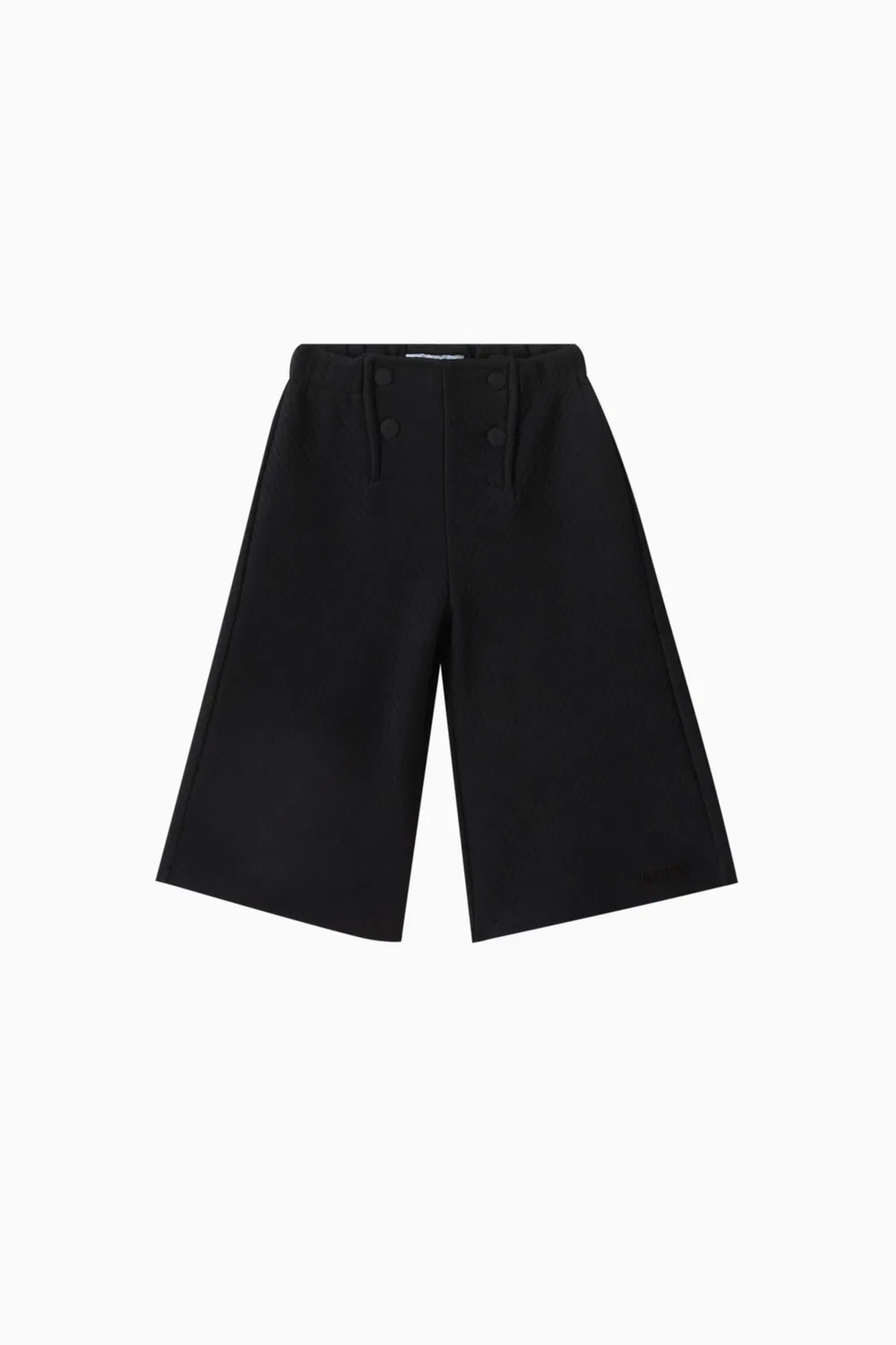 Брюки широкие с текстурой Emporio Armani