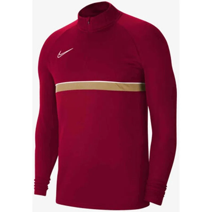 Мужская спортивная кофта из джерси Nike Df Acd21 Dril Top, Оливковый