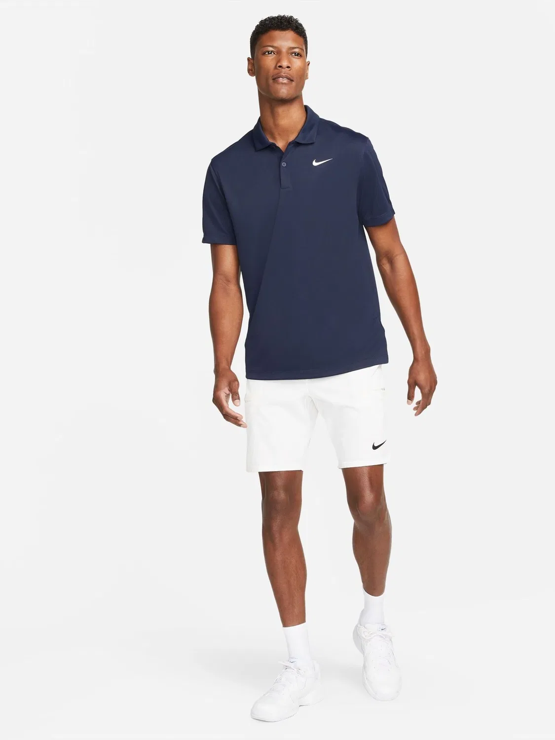 Поло Nike Dri-FIT Victory, темно-синий — фото 3