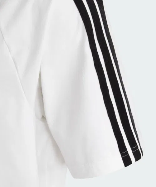 Мужская футболка оверсайз с принтом Cool Feeling Oversize Fit Three Stripes Adidas, Белый — фото 4