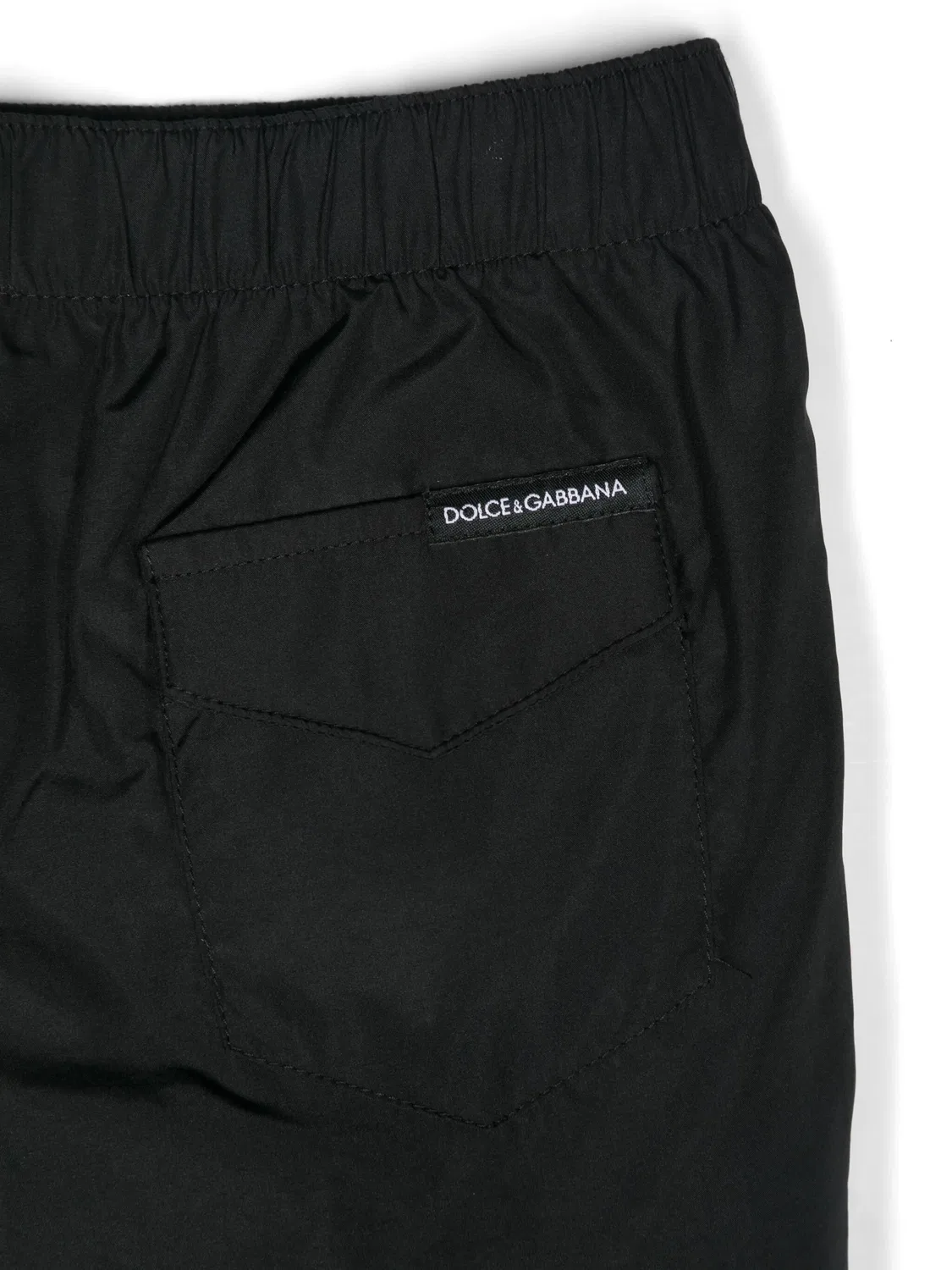 Шорты для плавания с логотипом Dolce & Gabbana, черный — фото 2