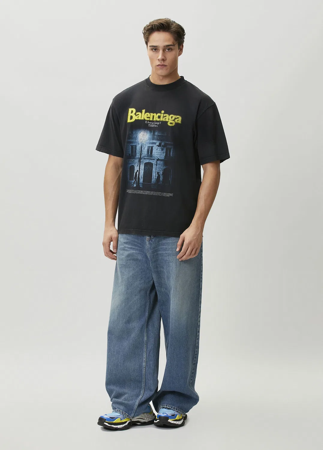 Джинсы Balenciaga, dark blue