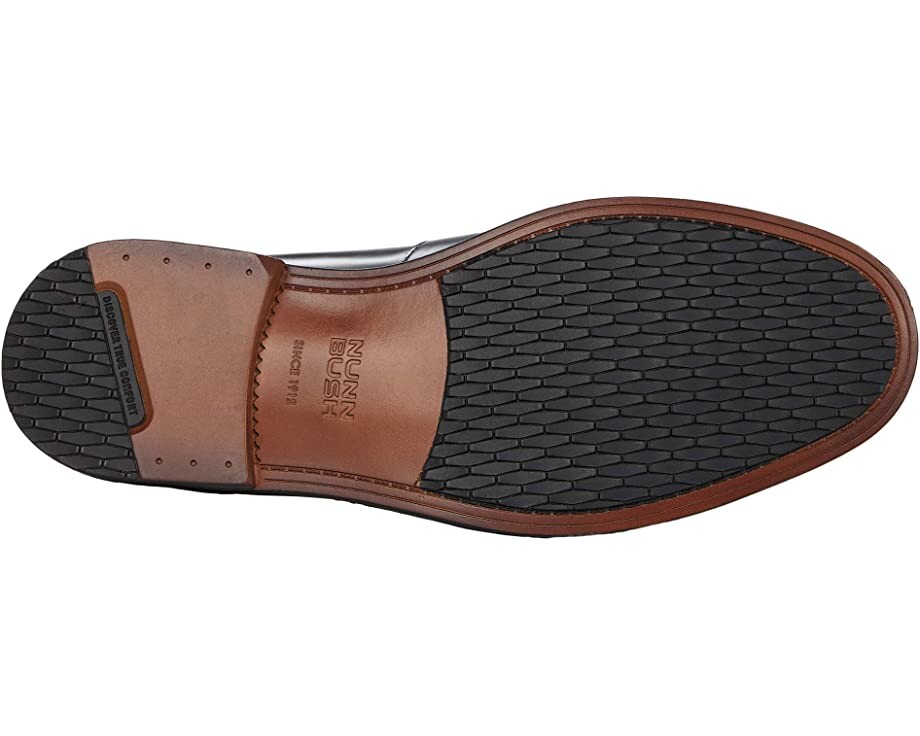 Лоферы Keaton Moc Toe Kiltie Tassel Loafer Nunn Bush, черный — фото 4