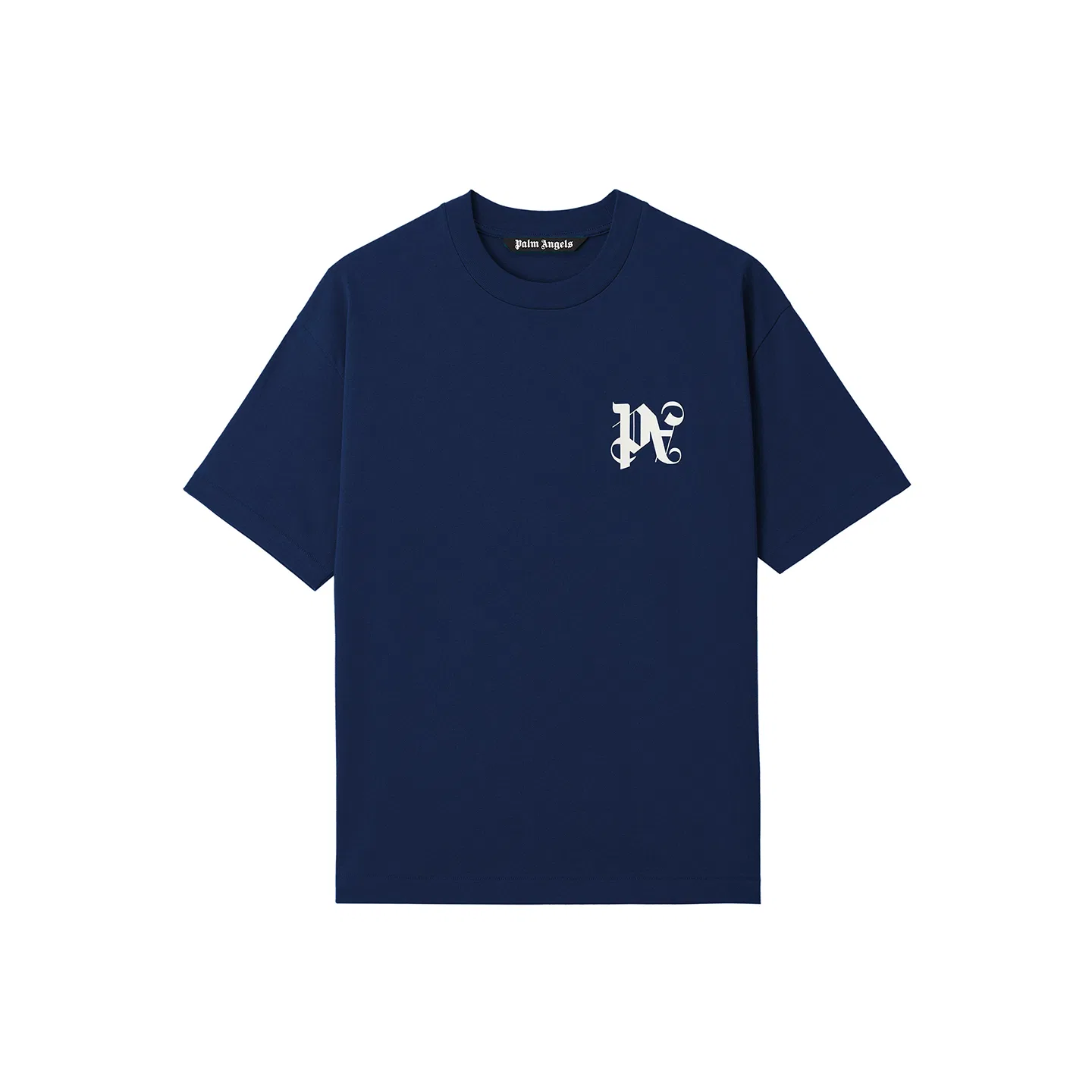 Детская футболка с принтом PALM ANGELS, Navy Blue