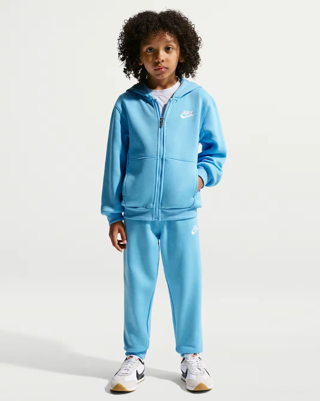 Детский комплект из двух предметов на молнии для малышей Nike, Football Blue