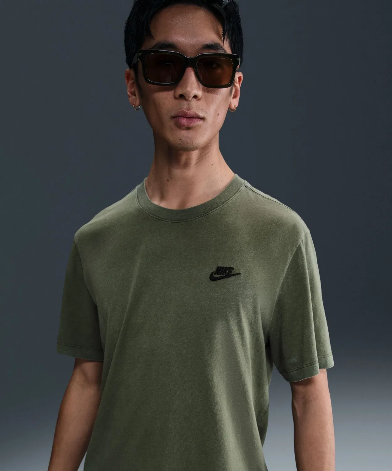 Мужская футболка с коротким рукавом Nike Sportswear HJ0733-222, Medium Olive