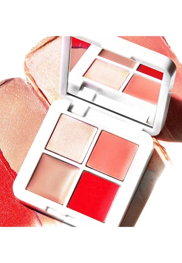 Палетка для лица и губ Glow quad Rms Beauty — фото 4