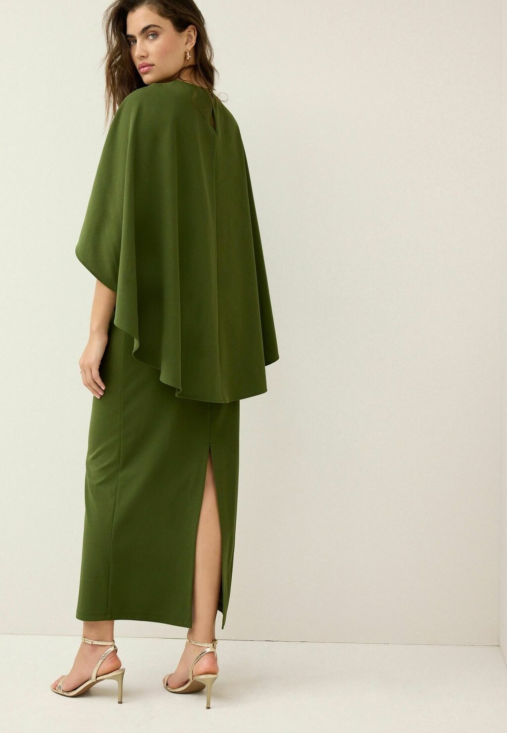 

Платье макси DETAIL TALL Next, зеленый