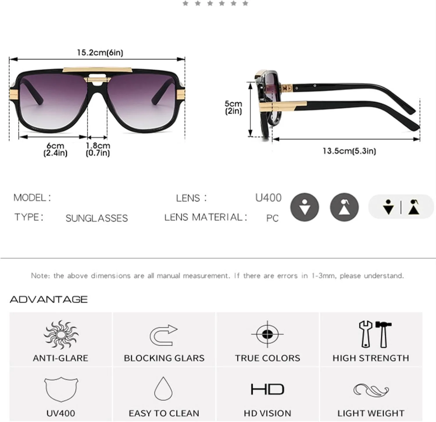 

Популярные модные солнцезащитные очки для женщин, яркие, с защитой от УФ-излучения UV400, в стиле панк, для активного отдыха на природе TVTBBVV, Black-green