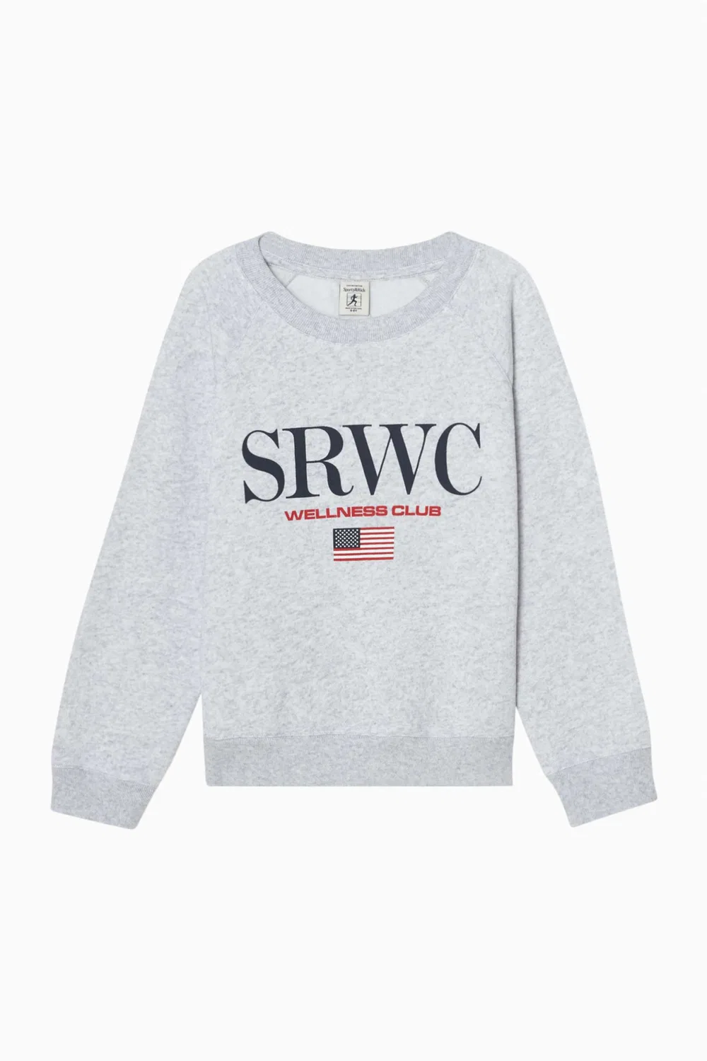 Свитшот хлопковый из футера Nautical Sporty & Rich
