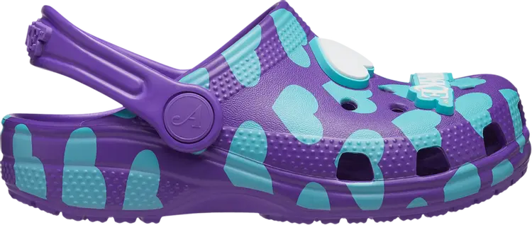 

Кроссовки Awake NY x Classic Clog Kids Home Is Where The Heart Is - Purple, фиолетовый