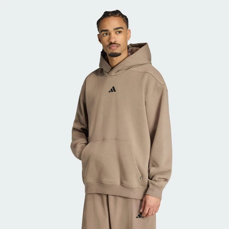 Худи с капюшоном оверсайз модель Performance KS1154 Primelift Workout adidas, Черный