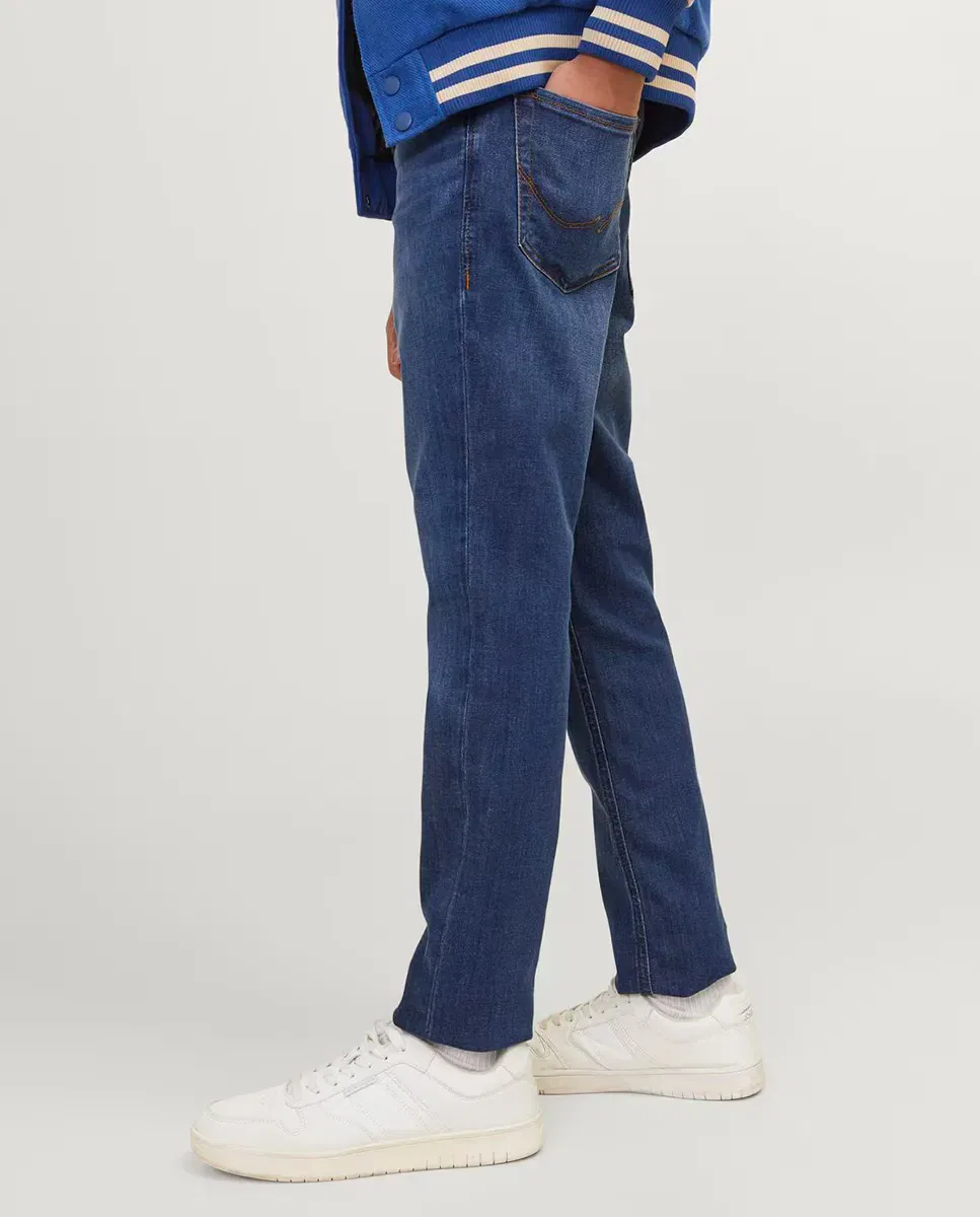 Детские джинсы для мальчиков из органического хлопка Jack & Jones, Azul — фото 3
