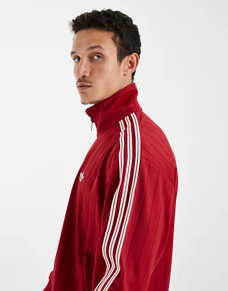 Куртка спортивная Firebird Drop Needle Adidas Originals, Team Victory Red — фото 3