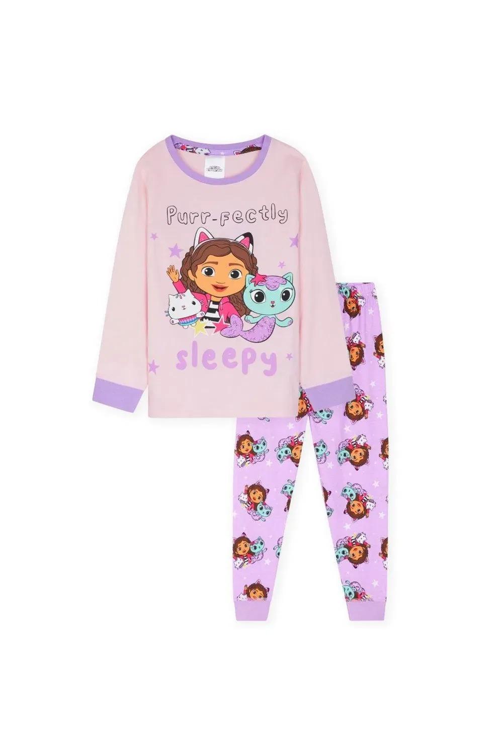 Комплект пижамы с длинным рукавом Gabby'S Dollhouse, Multi