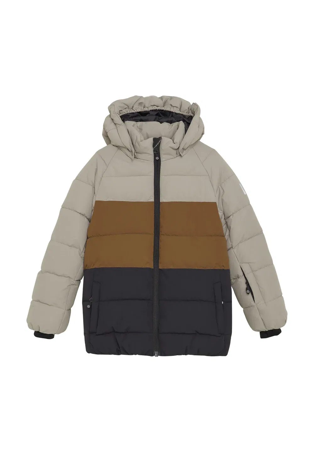 Горнолыжная куртка в стиле колорблок Color Kids, Pure Cashmere — фото 2