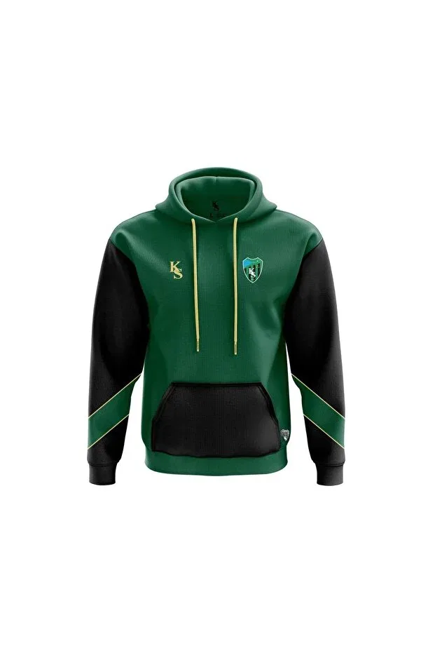 Детское худи с принтом Kocaelispor Licensed Kids' Hooded Sweatshirt Sportrun, Green
