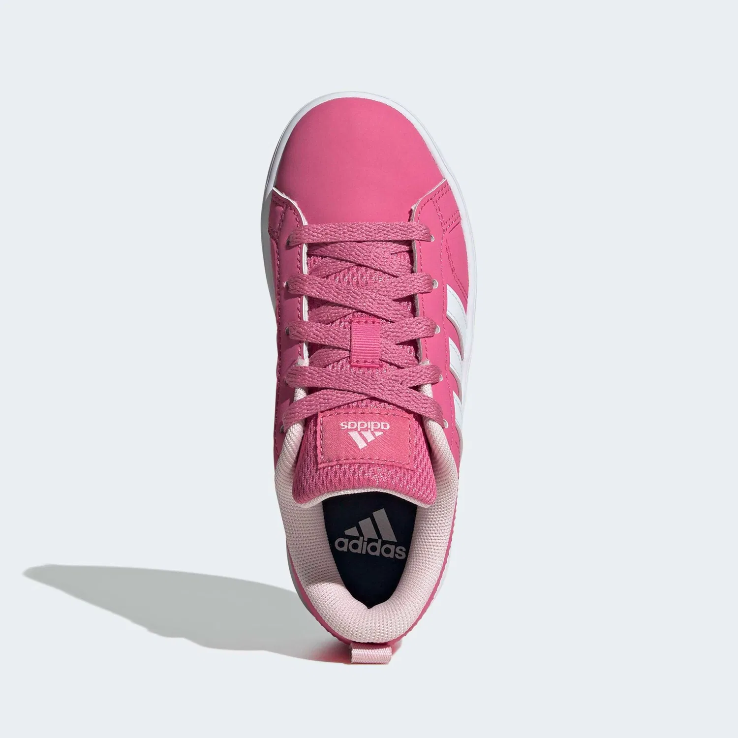 Детские спортивные кроссовки VS PACE 2.0 KIDS Adidas, Pink Fusion/White/Clear Pink — фото 4