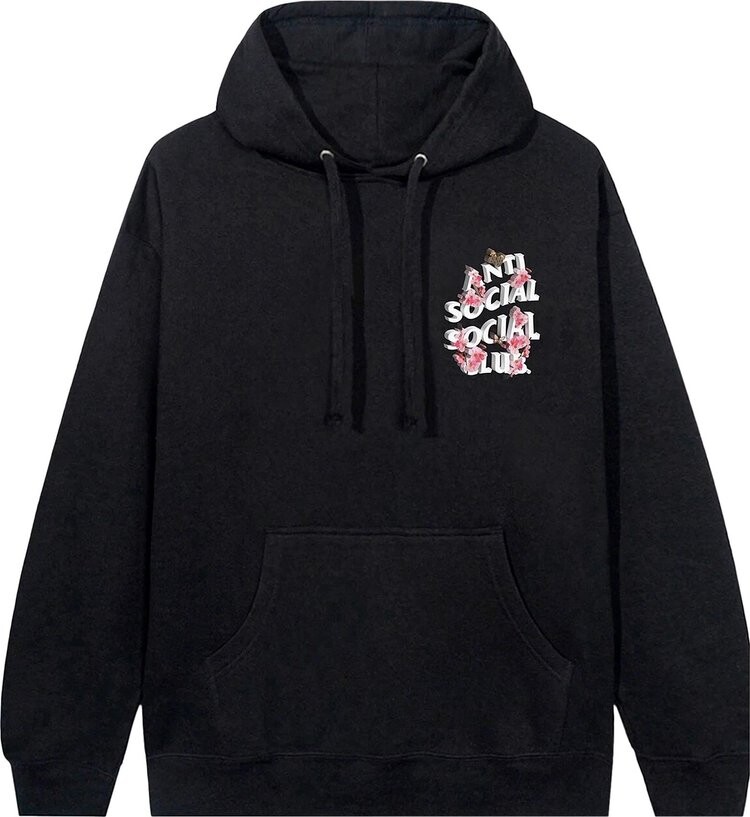 Худи Anti Social Social Club x Kkoch 4K Hoodie Black 'Black', черный — фото 2