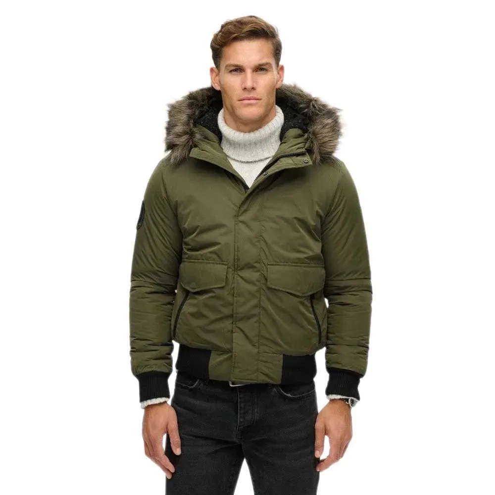 Мужской парка Superdry Everest, Green