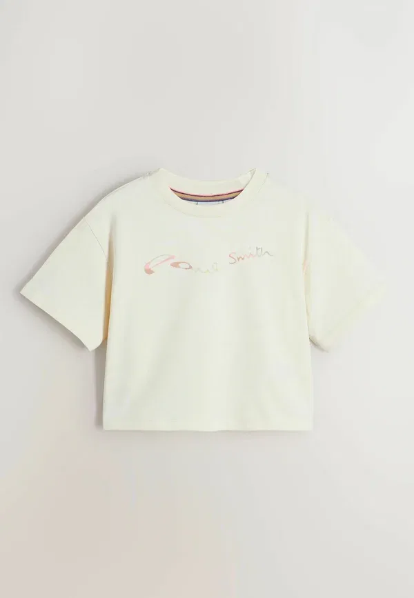 Футболки 3 шт, хлопок Paul Smith Junior, желтый/розовый — фото 4